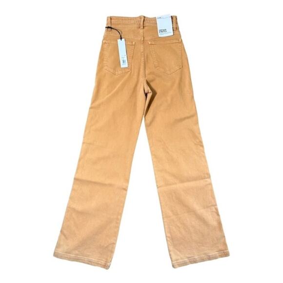 NWT Joe's Womens Allana Wide Leg Jeans High Rise Vintage Stretch Almond Size 26 - Picture 4 of 10